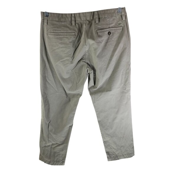 Dockers Mens Slim Fit Khaki Chino Pants Cotton Blend 36x30 - Picture 2 of 5